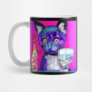 Cute retro cat Mug